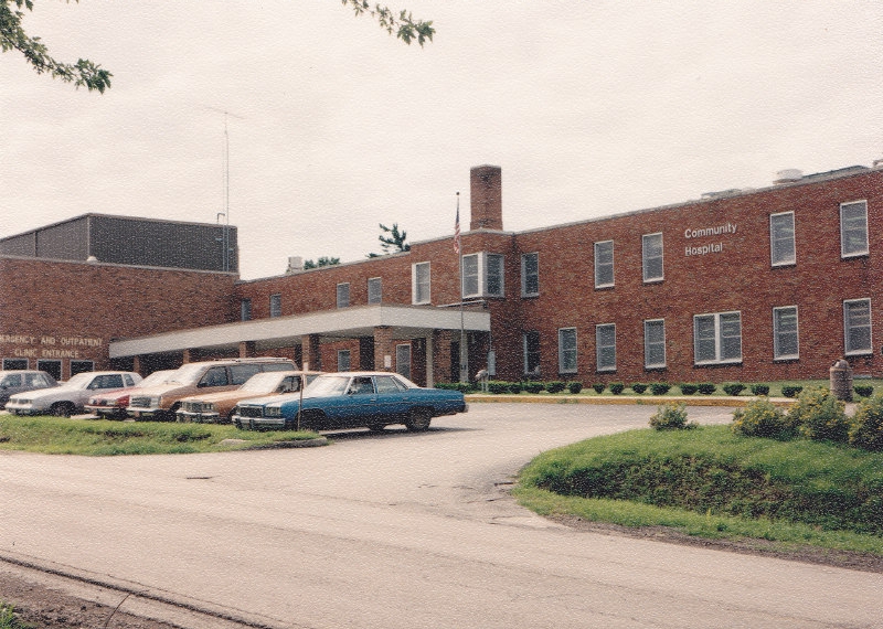 Outside Building, 80s-90s #2