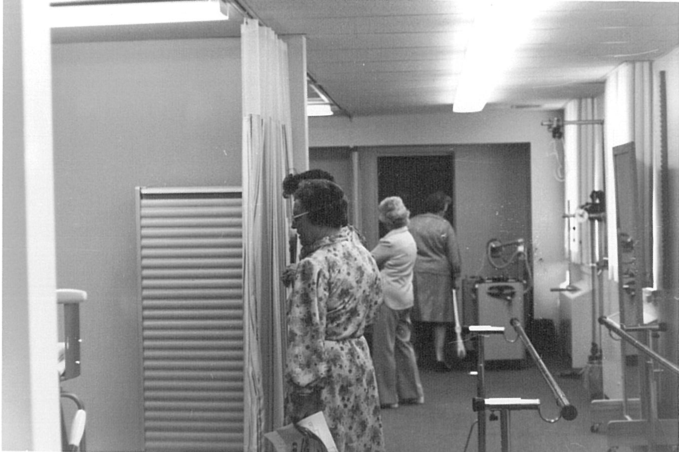 Touring new addition